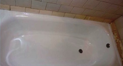 Реставрация ванны жидким акрилом | Московская