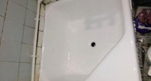 Обновление душевого поддона акрилом | Московская